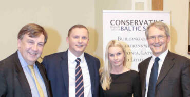 The launch of Conservative Friends of the Baltic States