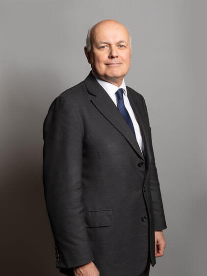 Rt Hon Sir Iain Duncan Smith MP - Patron and member of Conservative Friends of the Baltic States